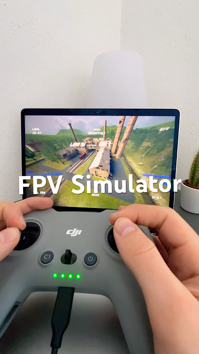 FPV Simulator / DJI Controller 3 #dji #fpv #drone #foryou #simulator