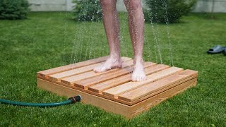 Upgrade Your Backyard With Inverted Shower