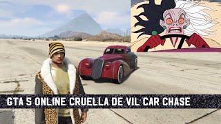 GTA 5 ONLINE CRUELLA DE VIL CAR CHASE