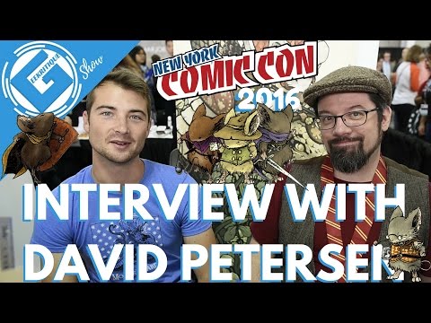 Interview with David Petersen, Author of Mouse Guard - NYCC 2016