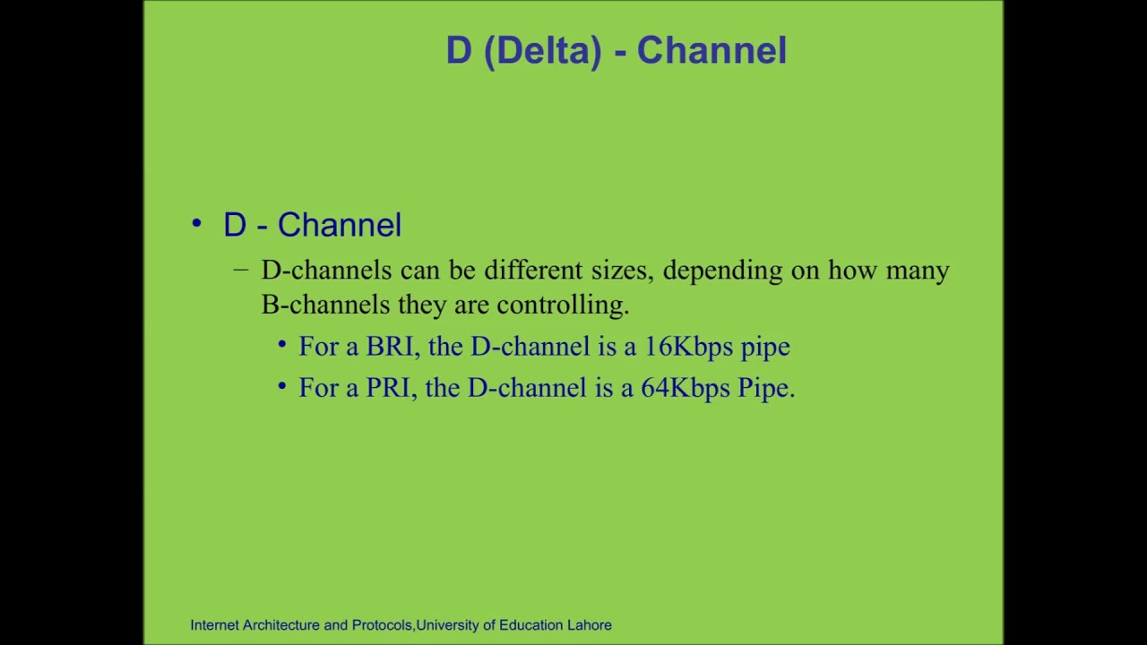 Internet Architecture and Protocols | Lecture 7 - YouTube