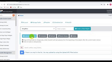 How To Create Song Playlist in Sonic Panel