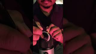 Sleep in 1minutes with mic brushing 😴 ASMR #shorts #explore #asmr #micbrushingasmr #asmrshorts