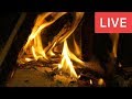 🔴LIVE Fireplace with Relaxing Sleep , Study and Meditation Music 24/7 (Work from Home)