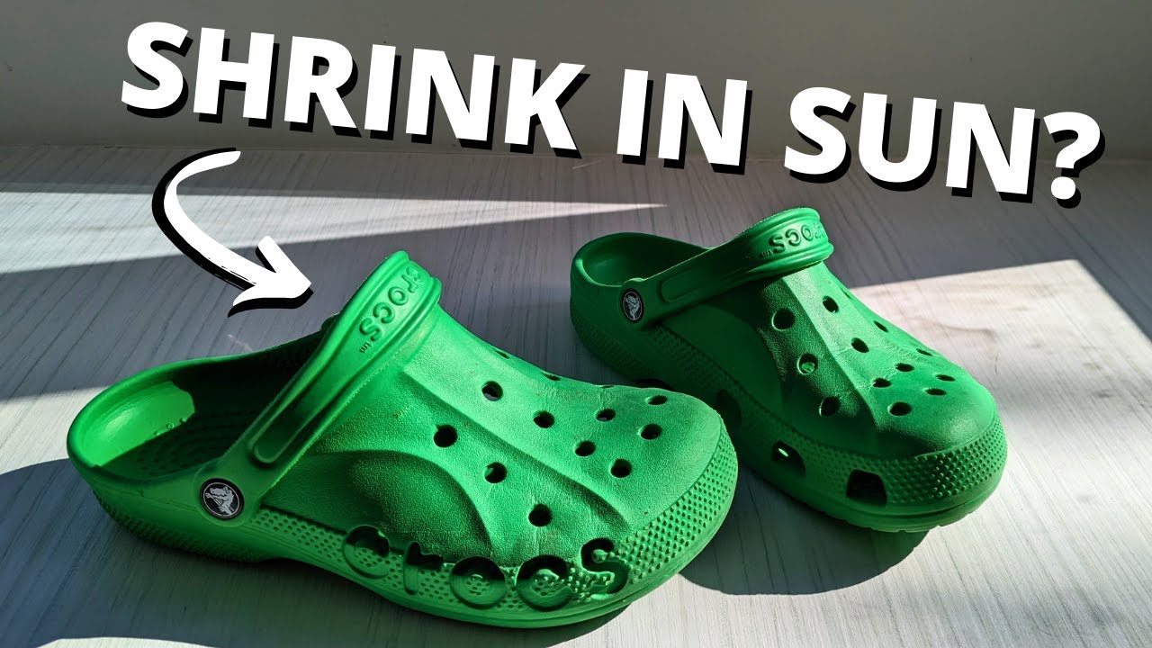 Do Crocs Shrink In The Sun? (My Experience & Fixes) - Wearably Weird