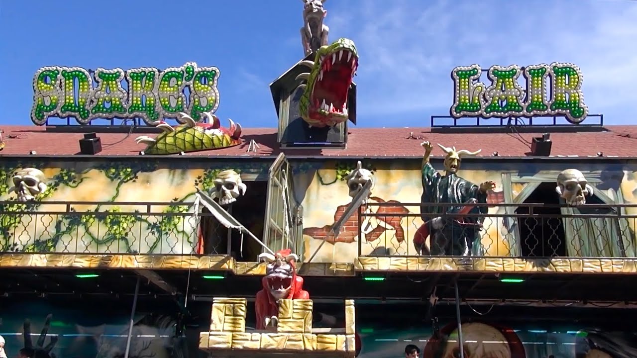 Train fantôme Snake's Lair fête foraine de Mâcon 2024