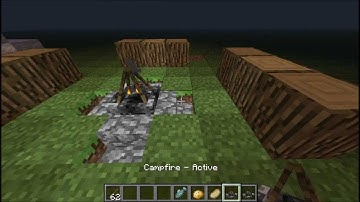 Minecraft Mod Review | Campfire Mod Showcase 1.8.6