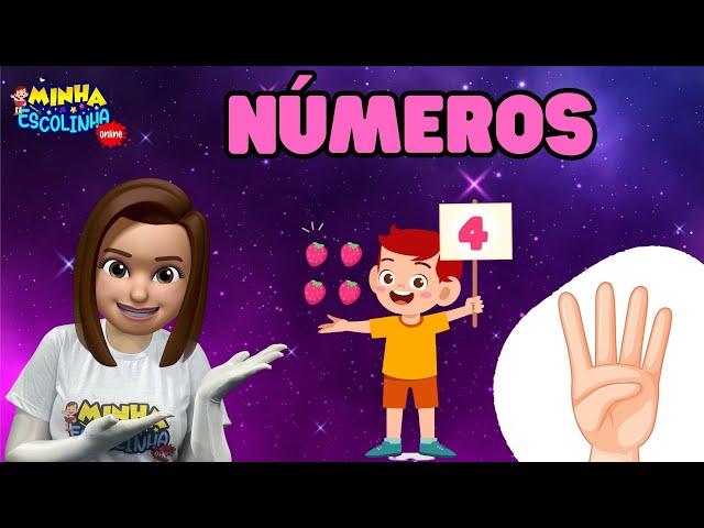 Número 4 G3 - Educação Infantil - Videos Educativos - Atividades para Crianças