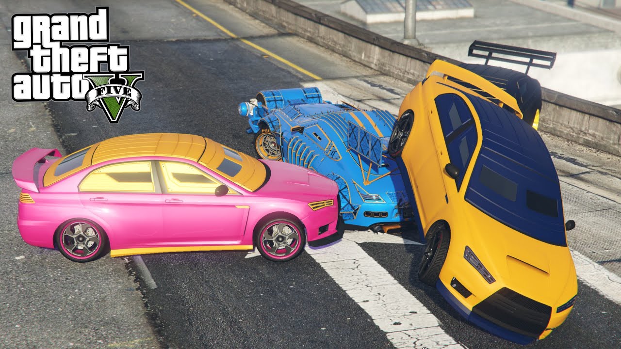 KURUMY VS SKACZĄCY SUPER SAMOCHÓD w GTA 5 Online Hogaty i EKIPA "MŁYNEK DAŁ RADĘ!" #25