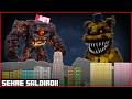 FREDDY VE YERALTI CANAVARI ŞEHRE SALDIRDI! 😱 - Minecraft ZENGİN FAKİR HAYATI