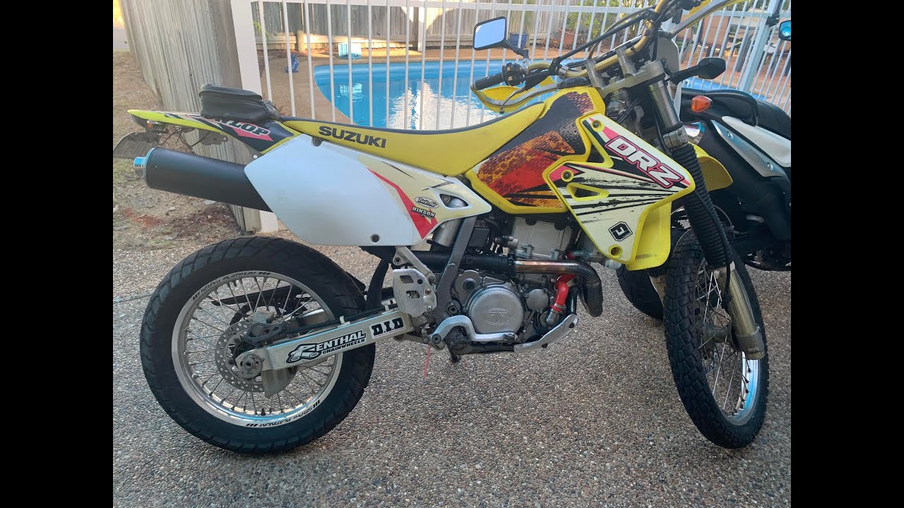 2007 DRZ400e Top End Assembling with new, s/hand and upgrades Parts