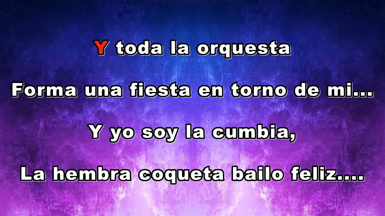 Yo me llamo Cumbia Karaoke 