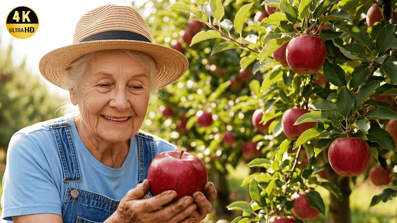 Relaxing in the Vermont Countryside with ASMR Apple Harvesting