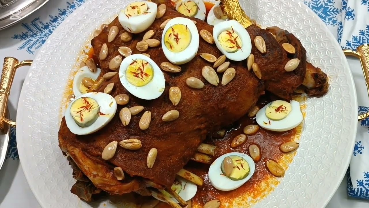 عشاق الأطباق المغربية الأصيلة👈✨اللحم المحمر الفاسي بالطريقة  الفاسية💯الظلعة محمرة❤️طبق فاخر بامتياز👑