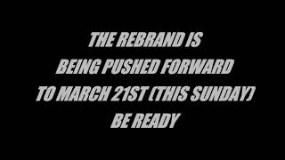 Update on the rebrand