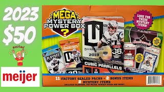 NEW 2023 Football  MEGA Mystery Power Box  from MJ Holding at Meijer Stores!