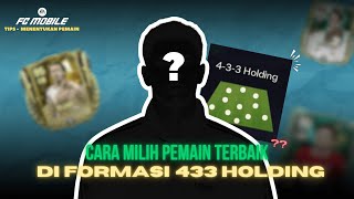 How to Determine the Best Players in a 433 Holding Formation! - FC Mobile screenshot 2