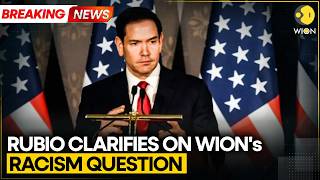 BREAKING: Rubio Clarifies Viral Racism Remarks After WION Question Sparks Debate | WION