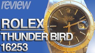 A watch for heroes! Rolex Thunderbird Black Stripe Hands-on review