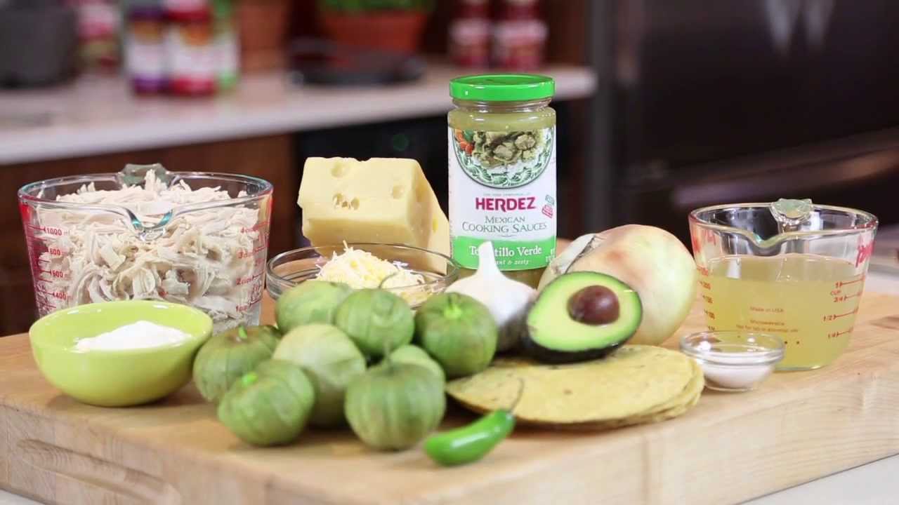 HERDEZ® Brand & AllRecipes® Enchiladas Suizas Video Recipe YouTube