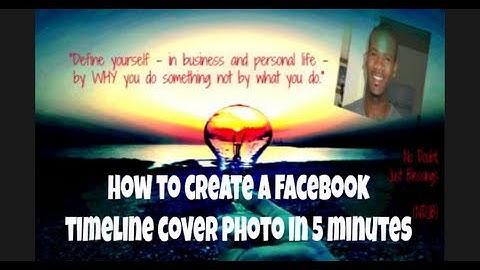 How to create a Facebook timeline cover photo in 5 minutes (using PicMonkey)