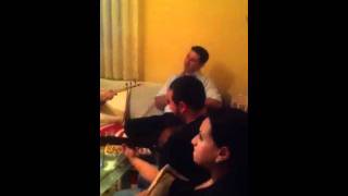 Ferdi Celik & Volkan Kostu Ve Dede degis söylerken