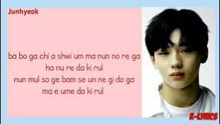 LOUD 천준혁 (Cheon JunHyeok) 'Beautiful' Easy Lyrics