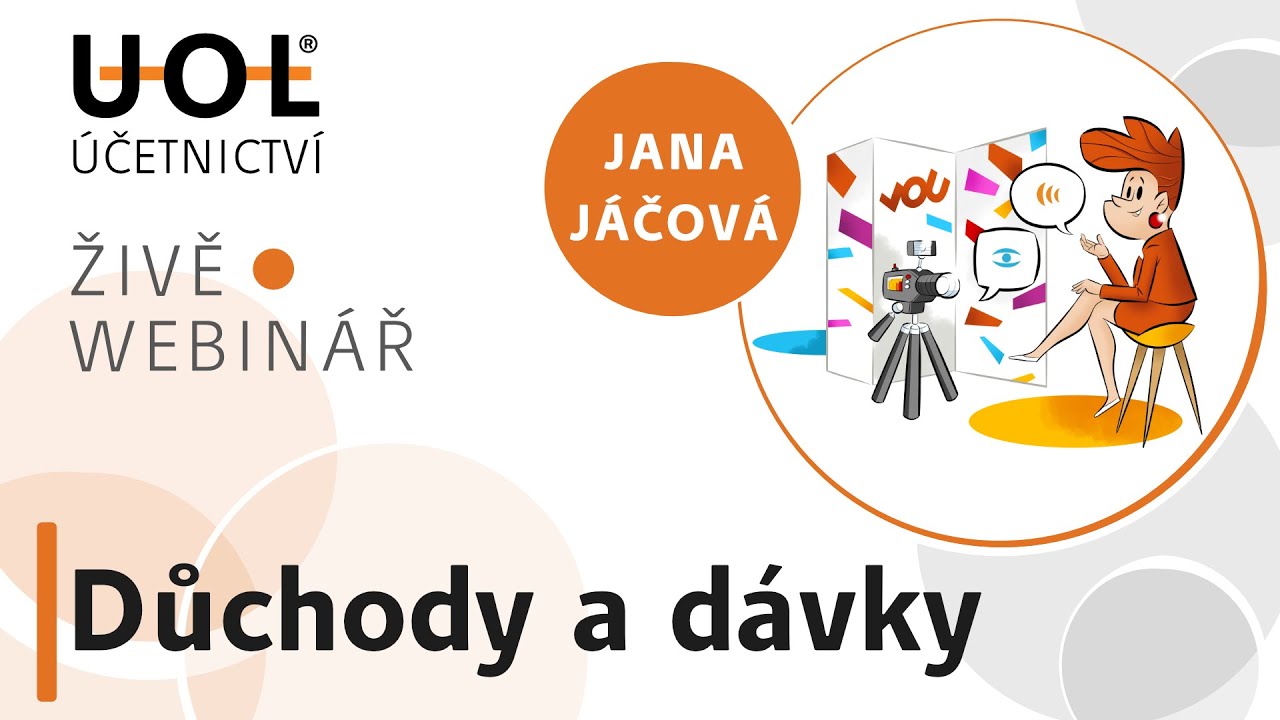 Důchody a dávky | UOL Webinář 🔴