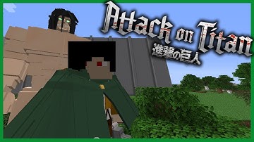 NEW 3D MANEUVER GEAR, ANIMATIONS, TITAN FORMS & MORE! Minecraft Attack On Titan Mod Review