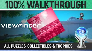 Viewfinder - 100% Platinum Walkthrough - Full Game 🏆 All Puzzles, Collectibles & Trophies
