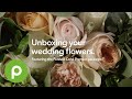 Unboxing your Publix floral collection.