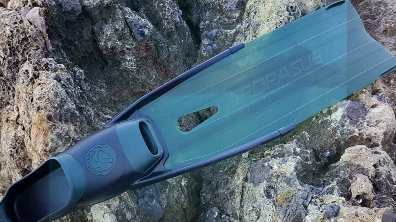 CRESSI SUB GARA 2000HF nera-pinna a pala lunga per apnea e pesca sub