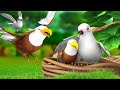 புறா கழுகுகளின் தாயாகிறது - Dove Becomes Eagles Mother Story | 3D Tamil Moral Stories JOJO TV Tamil