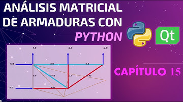 Análisis Matricial de Armaduras con Python // Capítulo 15