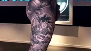 Dragon Ball Z Leg Sleeve Tattoo Youtube