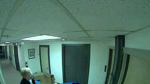 Man Kicks Elevator Button, Gets Unusually Happy