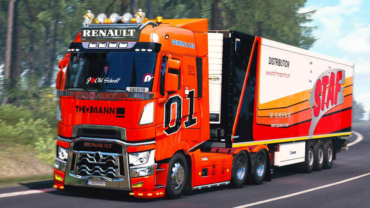 Renault Range T Tuning Addons V2 1 Euro Truck Simulator 2 Mod Ets2 1 37 Youtube Renault Range T Tuning Addons V2 1 Euro Truck Simulator 2 Mod Ets2 1 37 Youtube