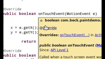 Android Tutorial: Painting to the Screen (Part 1)