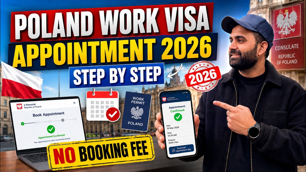 Poland Work Visa Appointment 2025 | Step-by-Step Complete Process | No ...