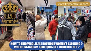 HOW TO FIND WHOLESALE BOUTIQUE WOMEN'S CLOTHING ? WHERE INSTAGRAM BOUTIQUES GET THEIR CLOTHES ? screenshot 2
