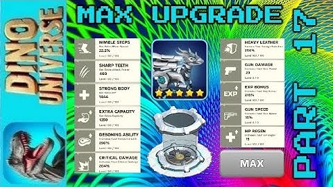 DINO UNIVERSE - Max upgrade my dino - Big update - [PART17] - Android gameplay