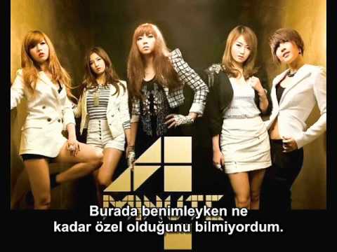 Watch 4Minute - Cool and Natural (Turkish Sub) on YouTube