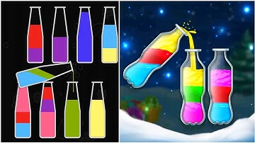 Water Sort Puzzle Gameplay 20, Android Games ios Walkthrough Simulator Think Brain Puzzle