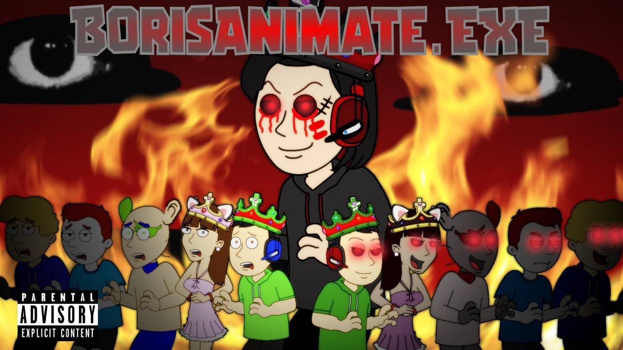 Caillou summons Sonic.EXE/BorisAnimate.EXE is born