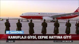Kamuflajı giydi, cephe hattına gitti - 26 Ocak 2018
