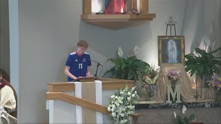 Funeral Mass held for Bay High School's Dylan Veselic, who died in tragic lacrosse accident