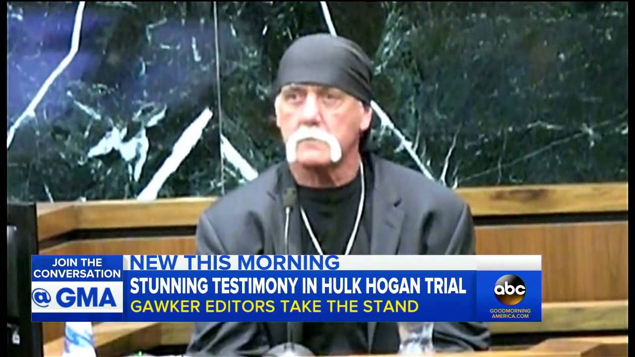 Hulk Hogan Sex Tape Trial Gawker's SHOCKING Testimony YouTube Hulk Hogan Sex Tape Trial Gawker's SHOCKING Testimony YouTube
