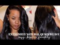 EXTREMELY NATURAL & EASY QUICKWEAVE + HOW TO CLEAN THE GLUE FROM YOUR OLD BUNDLES | JENISE ADRIANA