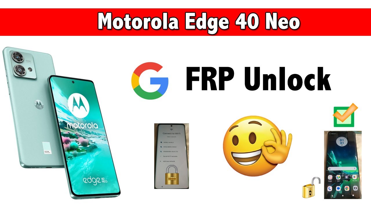 Motorola Edge 40 Neo GMail Lock Bypass Motorola New Method Remove FRP Lock YouTube