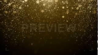 Particles Gold Background Motion Graphics